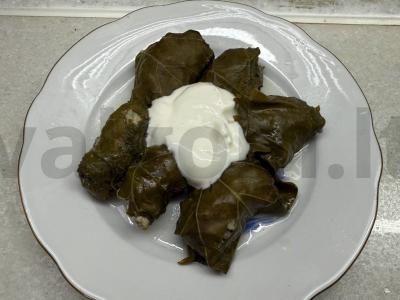 Vištienos faršo dolma pagrindine nuotrauka