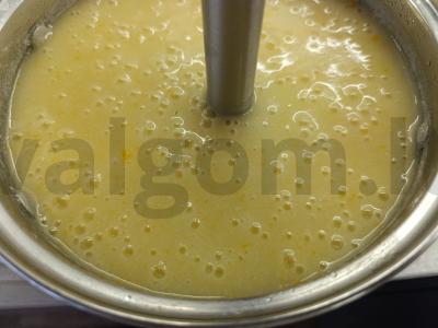 Moliūgų sriuba-pyragas su lydytu sūriu Žingsnis 4