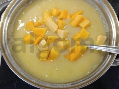 Moliūgų sriuba-pyragas su lydytu sūriu Žingsnis 5