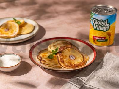 Blynai su ananasų įdaru pagrindine nuotrauka