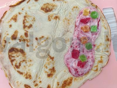 Blynelių ritinėliai su įdaru Žingsnis 3