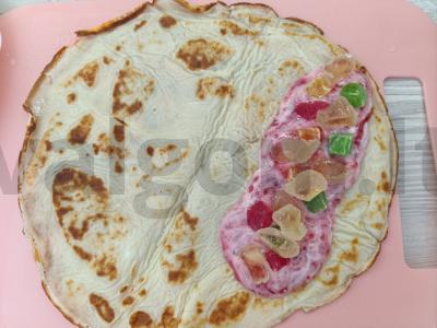 Blynelių ritinėliai su įdaru Žingsnis 4