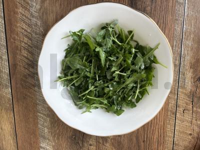 Salotas su rukola, avokadu ir krevetėmis Žingsnis 2