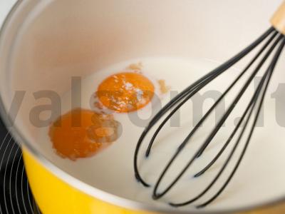 Braškinių pyragas su kremu Žingsnis 1