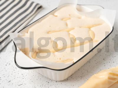 Braškinių pyragas su kremu Žingsnis 5