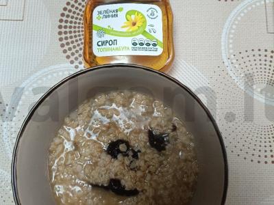 Avižinė košė su džiovintais slyvomis pusryčiams Žingsnis 4