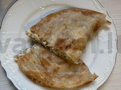 Roti plokštelė su įdaru pagrindine nuotrauka