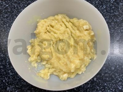 Manų košė su bananais ir džiovintais vaisiais Žingsnis 3