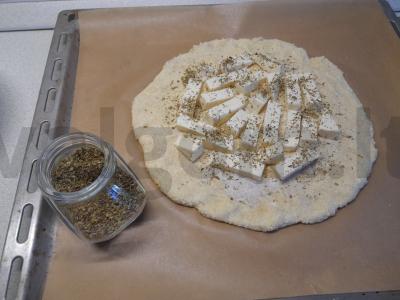 Varškės galeta su lydytu sūriu ir vynuogėmis Žingsnis 5