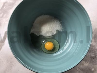 Makų pyragas „Varškės“ Žingsnis 2