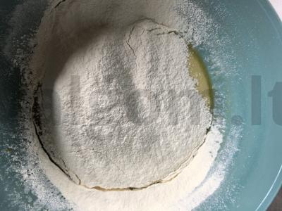 Makų pyragas „Varškės“ Žingsnis 4