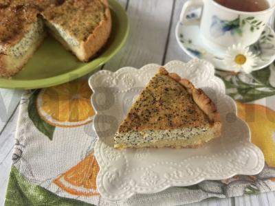 Makų pyragas „Varškės“ pagrindine nuotrauka