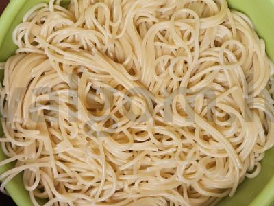 Spagečiai su pomidorų padažu Žingsnis 5