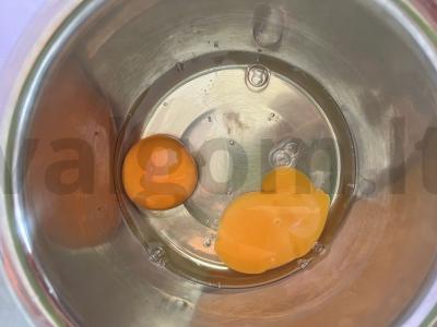 Tortilija su sūriu ir rūkytomis dešromis Žingsnis 2