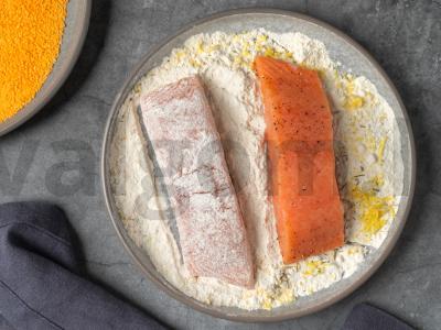 Lašiša traškioje plutelėje Žingsnis 4