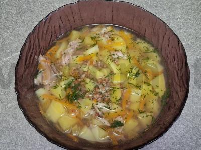 Grikių sriuba su vištiena ir sausainiais Žingsnis 7