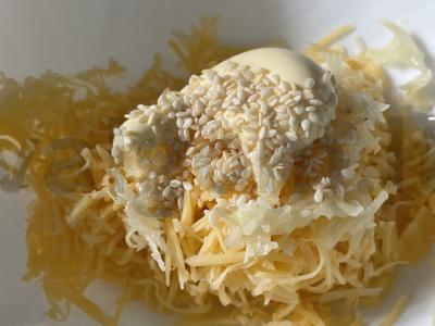 Užkandis „Sūrio ritinėliai“ Žingsnis 2