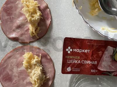 Užkandis „Sūrio ritinėliai“ Žingsnis 4