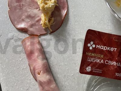 Užkandis „Sūrio ritinėliai“ Žingsnis 5