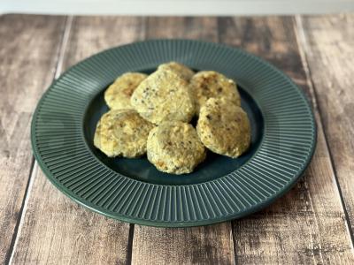 Kotletai su pievagrybiais pietums pagrindine nuotrauka