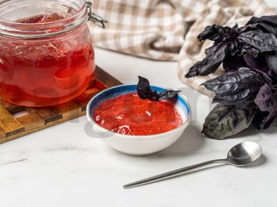 Baziliko džemas pagrindine nuotrauka