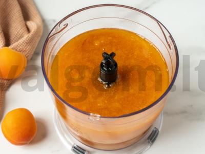 Abrikosų sorbetas Žingsnis 4