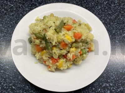 Meksikietiška mišrainė su ryžiais lėtojoje viryklėje Žingsnis 6