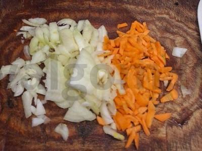 Vištienos sūrytas sriuba su marinuotais pomidorais Žingsnis 6