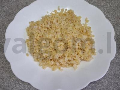 Jautienos steikas su anyžiais ir bulguro garnyru Žingsnis 4