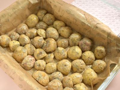 Keptas jaunas bulvės su barbekiu padažu Žingsnis 3