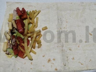 Namų šašlykinė su kiauliena ir bulvytėmis fri Žingsnis 8