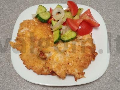 Vištienos krūtinėlės kotletai sūrio paniravime pagrindine nuotrauka