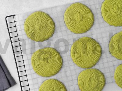 Matcha sausainiai Žingsnis 8