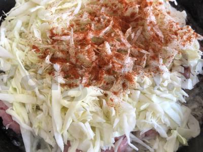 Blynai su faršu ir kopūstais Žingsnis 2