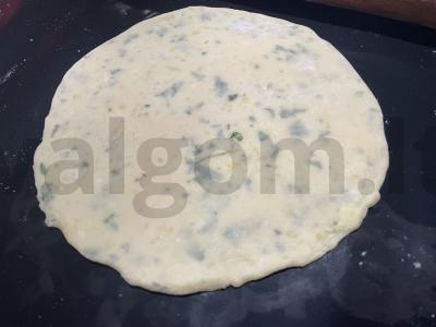 10 minučių bulvių ir sūrio paplotėliai Žingsnis 6