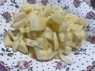 Sriuba su grikiais ir sardinėmis per 30 minučių Žingsnis 2