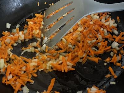 Sriuba su grikiais ir sardinėmis per 30 minučių Žingsnis 4