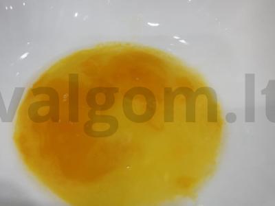 Sumuštinis su chorizo pusryčiams Žingsnis 1