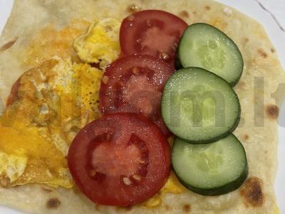 Sumuštinis su chorizo pusryčiams Žingsnis 6