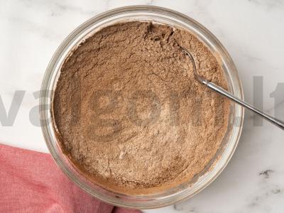 Šokoladiniai Belgijos vafliai Žingsnis 1