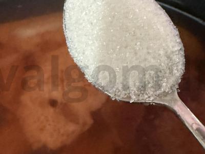 Braškinių kompotas su šaltalankėmis Žingsnis 5