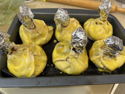 Vištienos blauzdelės tešloje Žingsnis 7