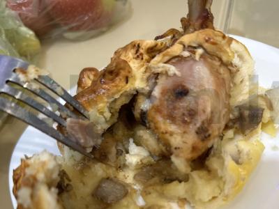 Vištienos blauzdelės tešloje Žingsnis 8