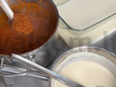 Lasagna nuo italų šefų Pjero Karbonaro Žingsnis 1