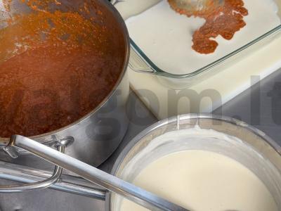 Lasagna nuo italų šefų Pjero Karbonaro Žingsnis 2