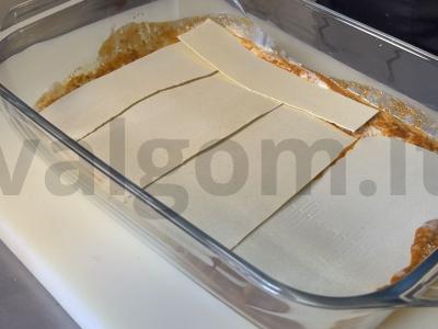 Lasagna nuo italų šefų Pjero Karbonaro Žingsnis 3