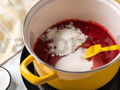 Minkšti avižiniai batonėliai su braškėmis Žingsnis 2