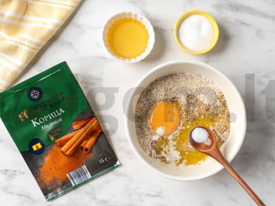 Minkšti avižiniai batonėliai su braškėmis Žingsnis 5