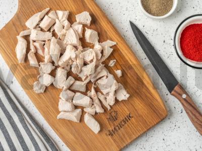 Šaltibarščiai su šviežiais pomidorais Žingsnis 4