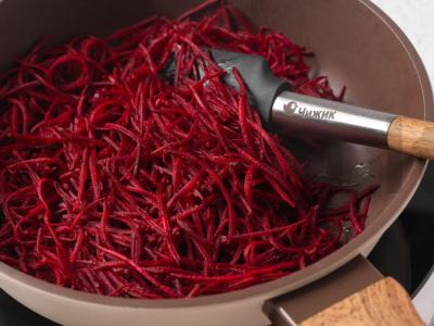 Šaltibarščiai su šviežiais pomidorais Žingsnis 7